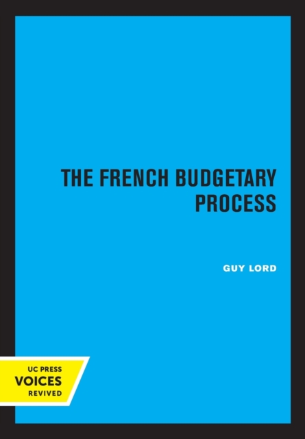French Budgetary Process