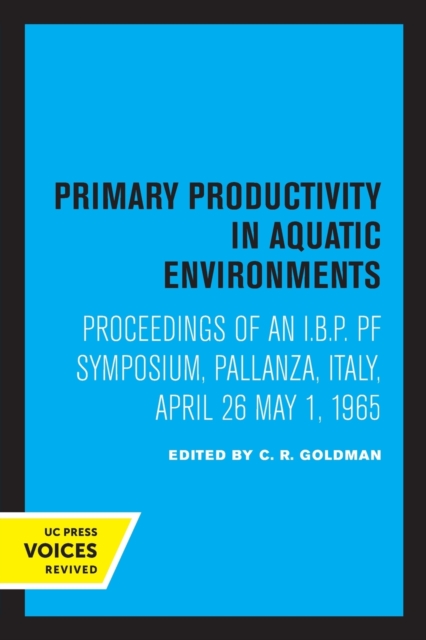 Primary Productivity in Aquatic Environments