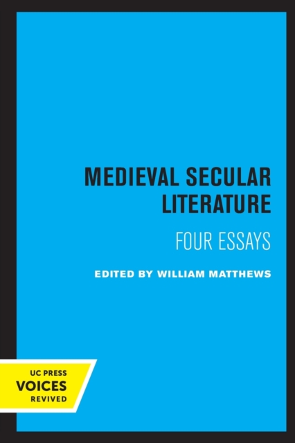 Medieval Secular Literature