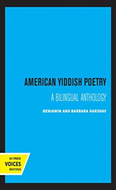 American Yiddish Poetry