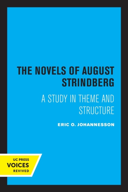 Novels of August Strindberg