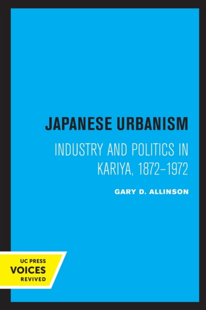 Japanese Urbanism