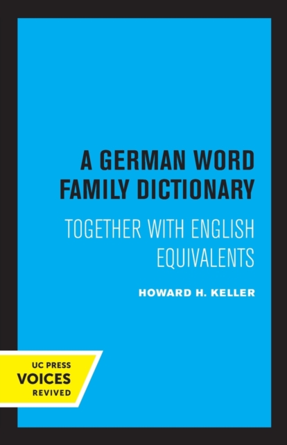 German Word Family Dictionary