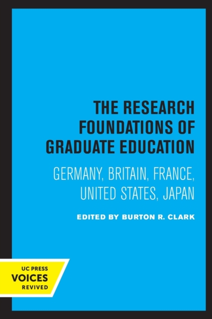 Research Foundations of Graduate Education