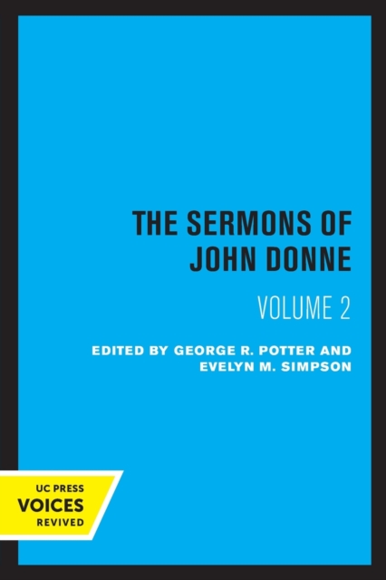 Sermons of John Donne, Volume II