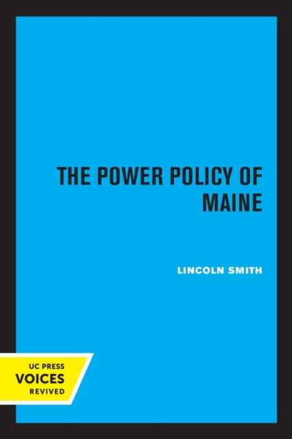 Power Policy of Maine