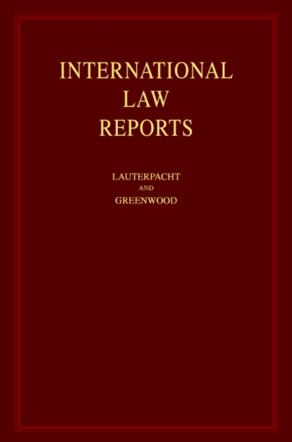 International Law Reports