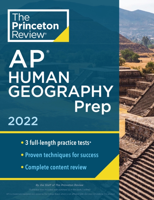 Princeton Review AP Human Geography Prep, 2022