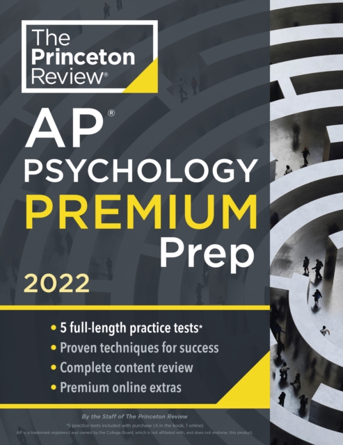 Princeton Review AP Psychology Premium Prep, 2022
