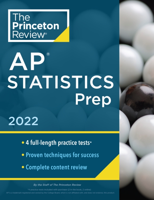 Princeton Review AP Statistics Prep, 2022