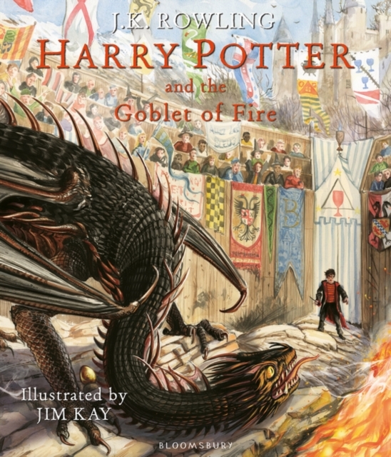 Harry Potter and the Goblet of Fire: The Illustrated Edition (Harry Potter, Book 4) (Illustrated edition)