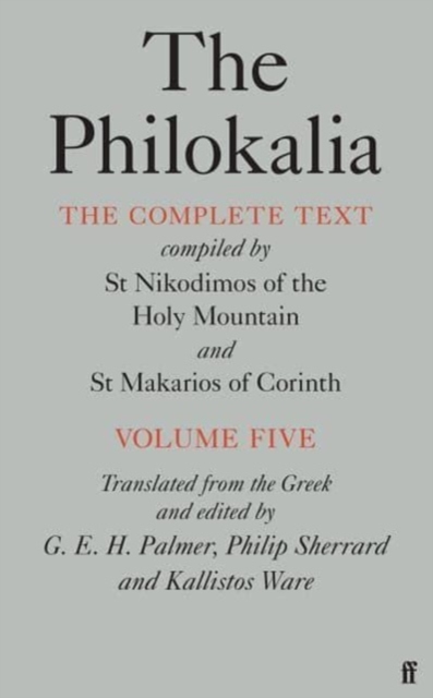 Philokalia Vol 5