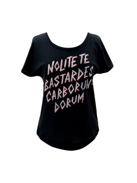 Nolite te bastardes carborondurum Women's Relaxed Fit T-Shirt XXX-Large