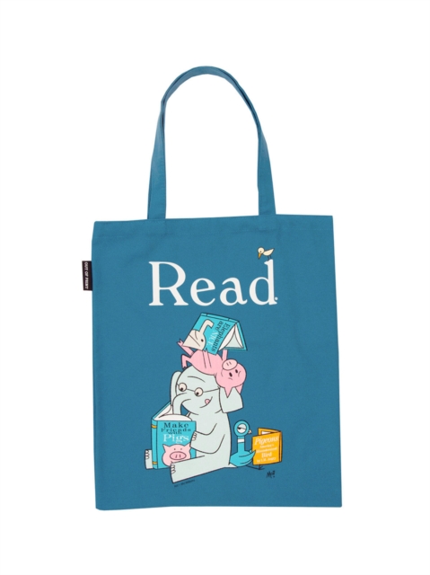 ELEPHANT & PIGGIE Read Tote Bag