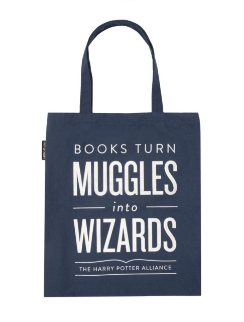 Books Turn Muggles into Wizards Tote Bag