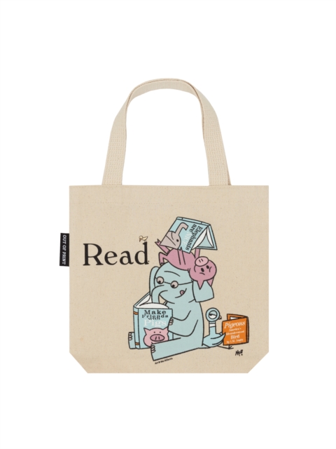 ELEPHANT & PIGGIE Read Kid's Tote Bag