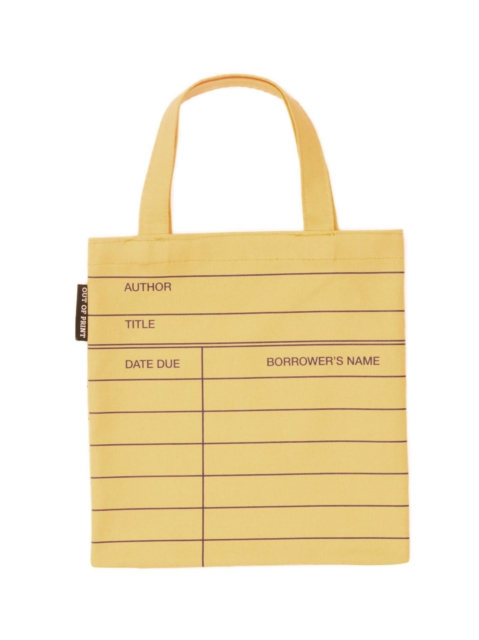 Library Card (Yellow) Kid's Tote Bag