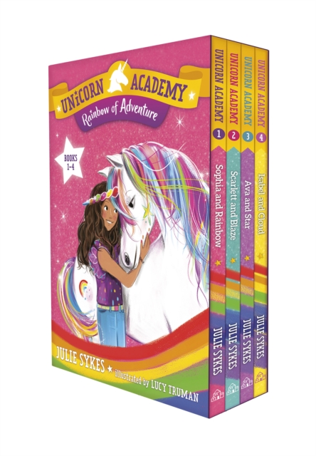 Unicorn Academy: Rainbow of Adventure Boxed Set (Books 1-4)