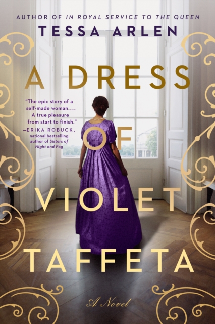 Dress Of Violet Taffeta