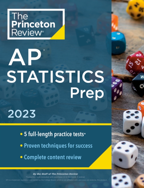 Princeton Review AP Statistics Prep, 2023