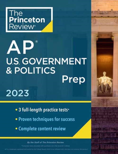 Princeton Review AP U.S. Government & Politics Prep, 2023