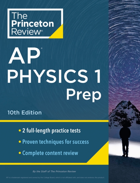 Princeton Review AP Physics 1 Prep, 2024