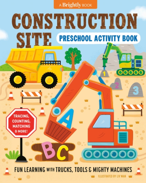 Construction Site Preschool Activity Book