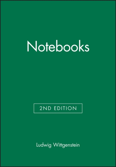 Notebooks, 1914 - 1916