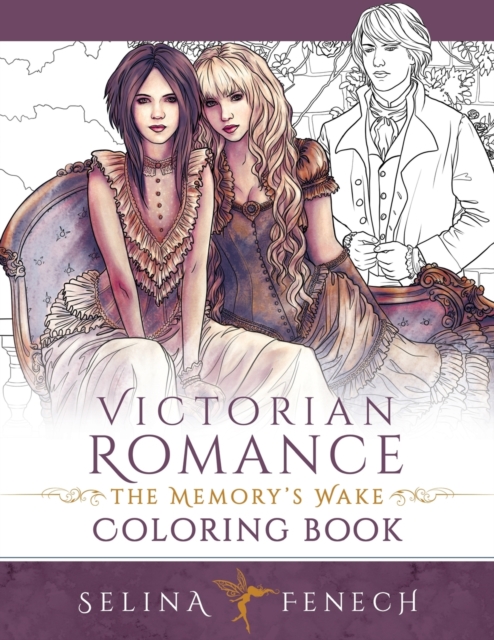 Victorian Romance - The Memory's Wake Coloring Book