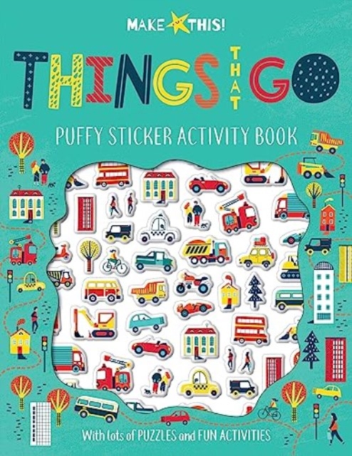 PUFFY STICKER - THINGS THAT GO