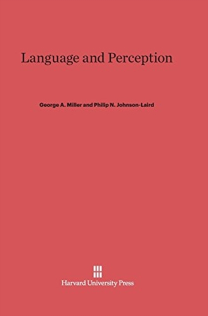 Language and Perception