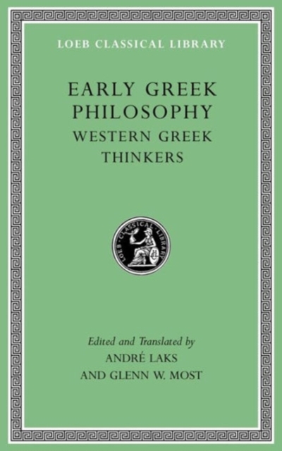 Early Greek Philosophy, Volume II
