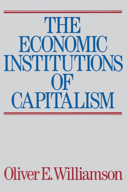 Economic Intstitutions of Capitalism