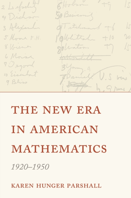 New Era in American Mathematics, 1920-1950