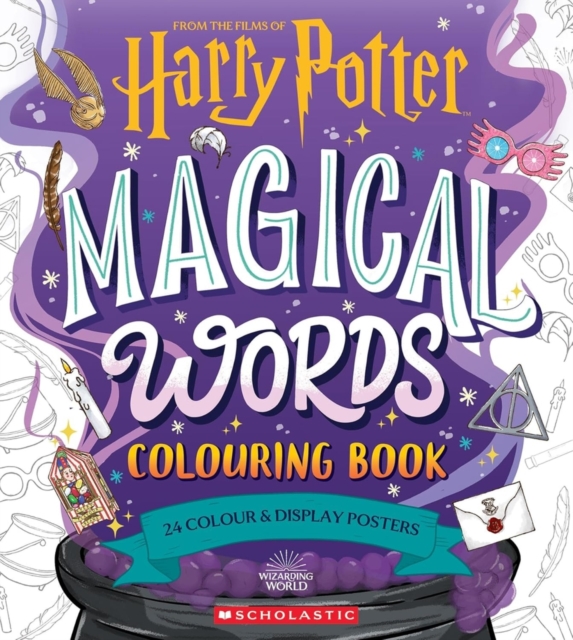 Magical Words Coloring Book