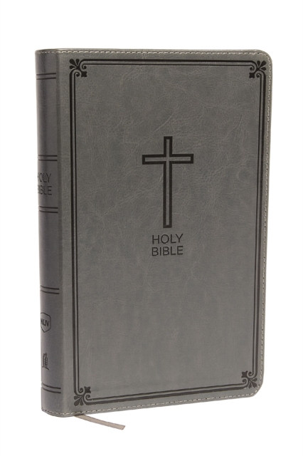 NKJV, Deluxe Gift Bible, Leathersoft, Gray, Red Letter, Comfort Print