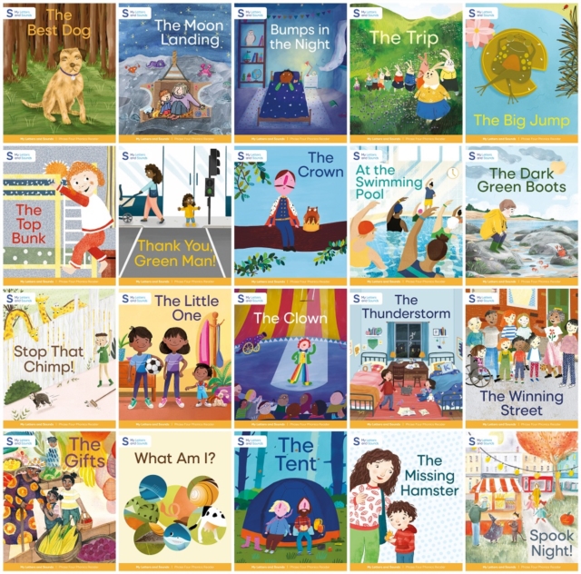 My Letters and Sounds Phonics Phase Four Yellow Band Reading Pack