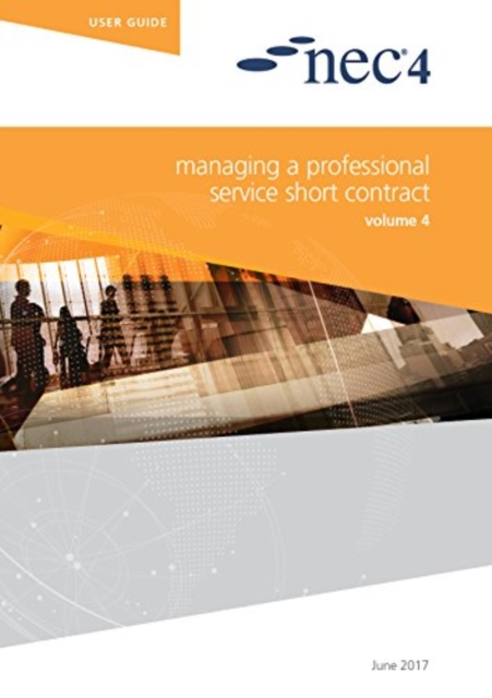 NEC4: Managing a Professional Service Short Contract