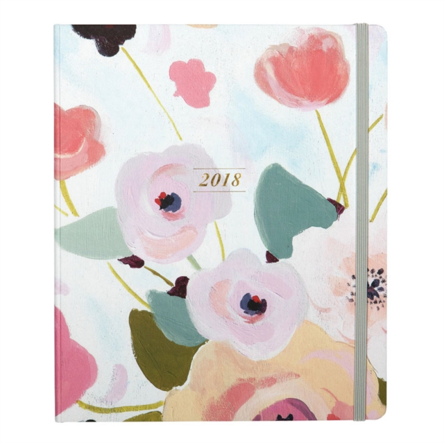 Painted Petals 2018 Dated Planner