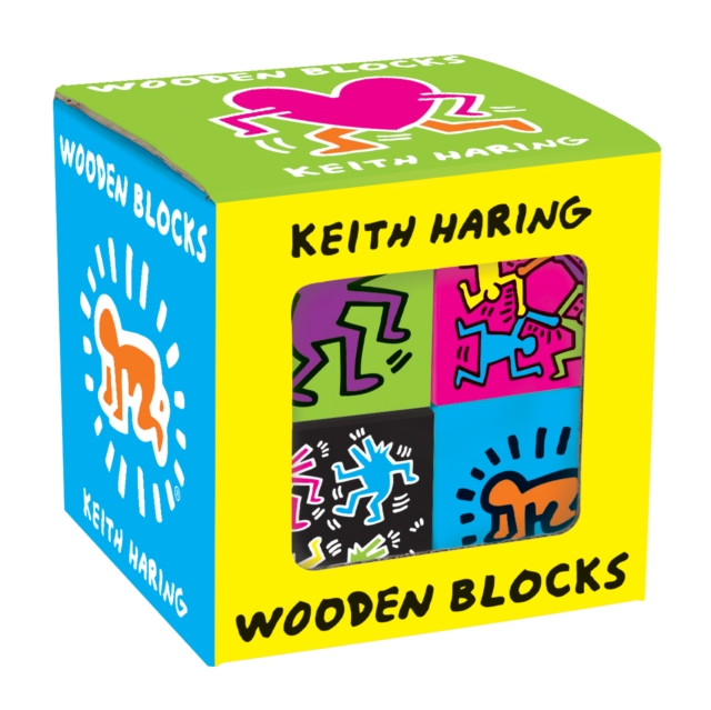 Keith Haring Wooden Blocks