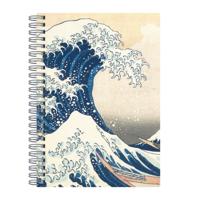 Hokusai Great Wave Wire-O Journal 6 X 8.5