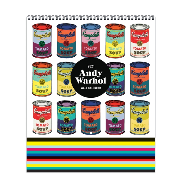 Andy Warhol 2021 Tiered Wall Calendar