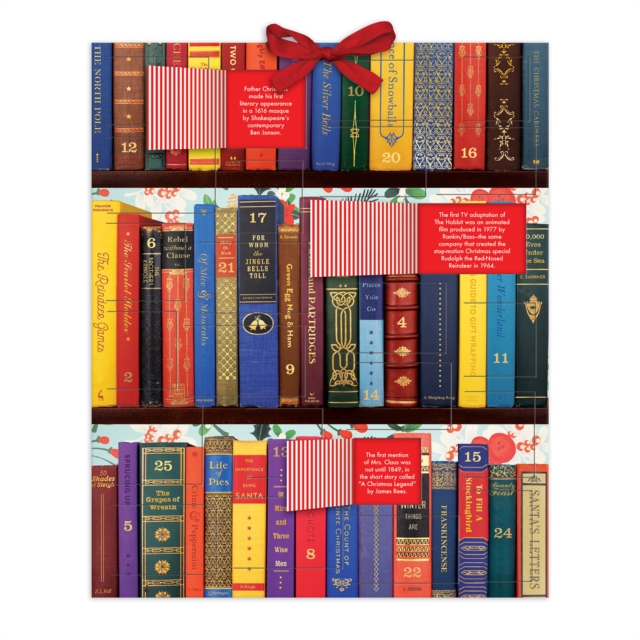 Festive Bookshelf Advent Calendar