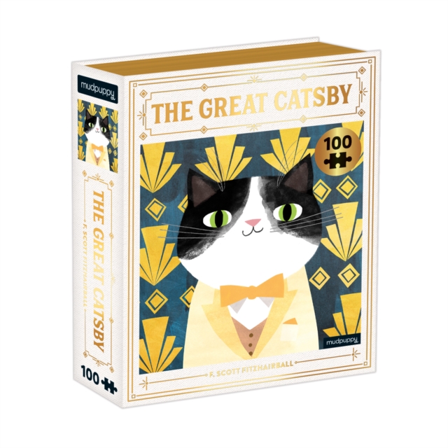 Great Catsby Bookish Cats 100 Piece Puzzle