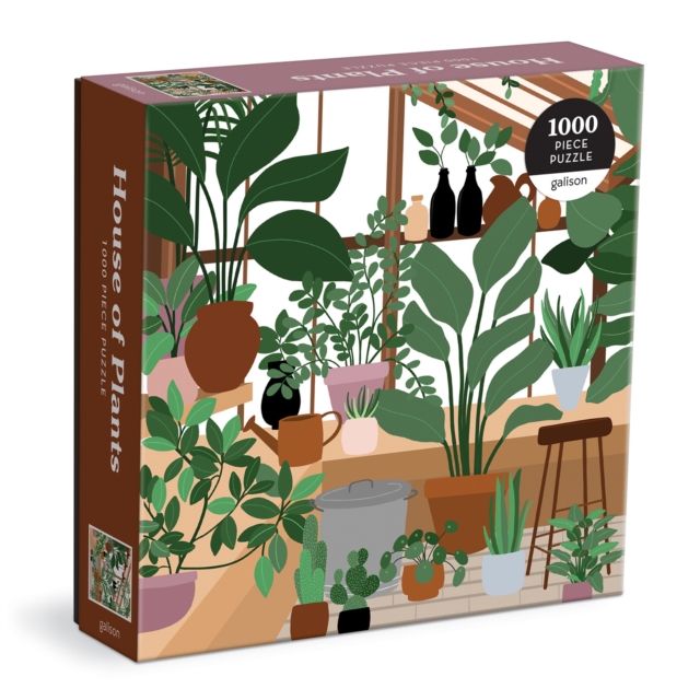 HOUSE OF PLANTS 1000 PIECE PUZZLE IN SQU