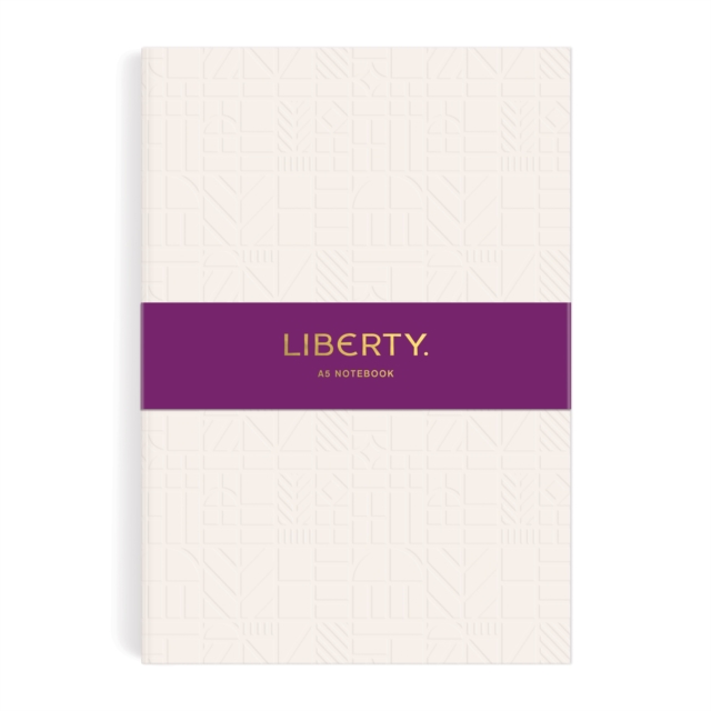 Liberty Cream Tudor A5 Embossed Journal