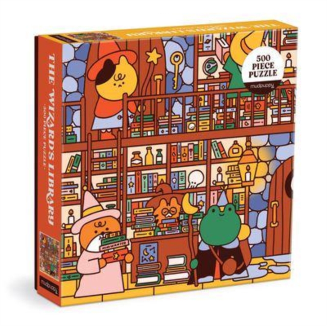 Wizard's Library 500 Piece Family Puzzle