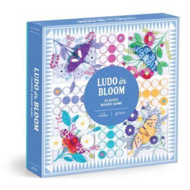 Ludo In Bloom Classic Board Game Set