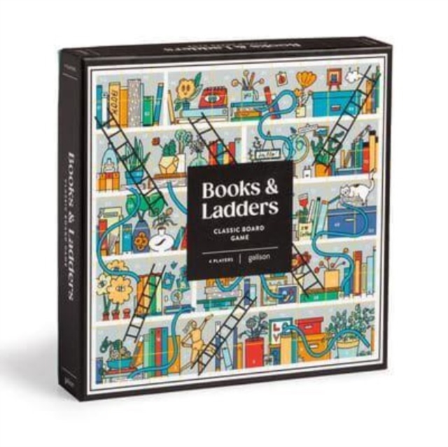 Books and Ladders Classic Board Game