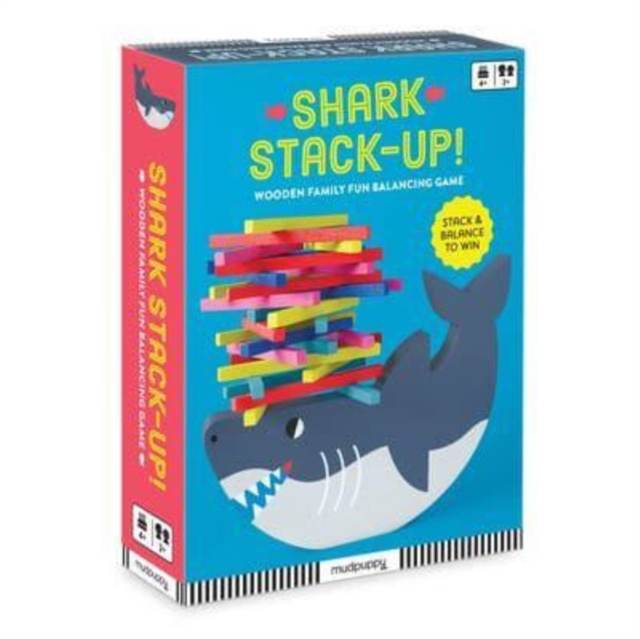 Shark Stack-up! Wooden Balancing Game